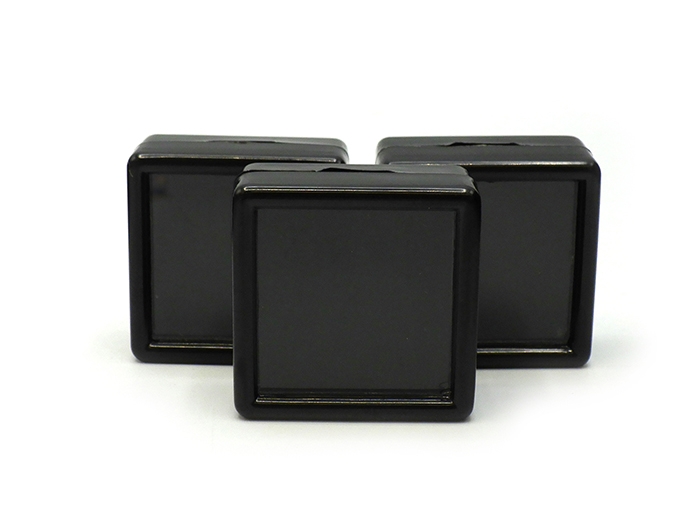 高品質 プラスチック ルースケース（黒）20個セット［n］ 30×30×15mm